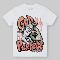Crimson Bliss 5s DopeSkill Toddler Kids T-shirt God Made Me Perfect Graphic