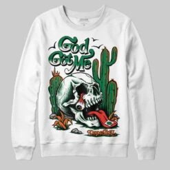 Green Collection DopeSkill Sweatshirt God Got Me Graphic