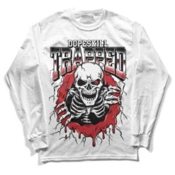 Red Taxi 12s DopeSkill Long Sleeve T-Shirt Trapped Halloween Graphic