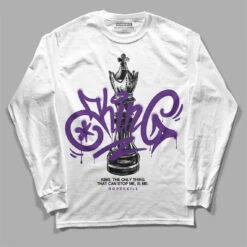 Field Purple 12s DopeSkill Long Sleeve T-Shirt King Chess Graphic