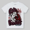 Burgundy 5s DopeSkill Toddler Kids T-shirt God Made Me Perfect Graphic