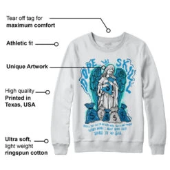 Military Blue 4s DopeSkill Sweatshirt Angels Graphic -Dopeskill Brand 1 7b916f0e cc6b 42e1 9d68 77175f1eb5df