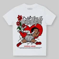 Cherry 12s DopeSkill Toddler Kids T-shirt No Fake Love Graphic