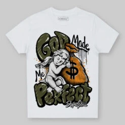 Olive 5s DopeSkill Toddler Kids T-shirt God Made Me Perfect Graphic