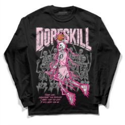 Dunk Low Pink Foam DopeSkill Long Sleeve T-Shirt Thunder Dunk Graphic