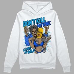 Royal Blue Collection DopeSkill Hoodie Sweatshirt Don't Kill My Vibe Graphic