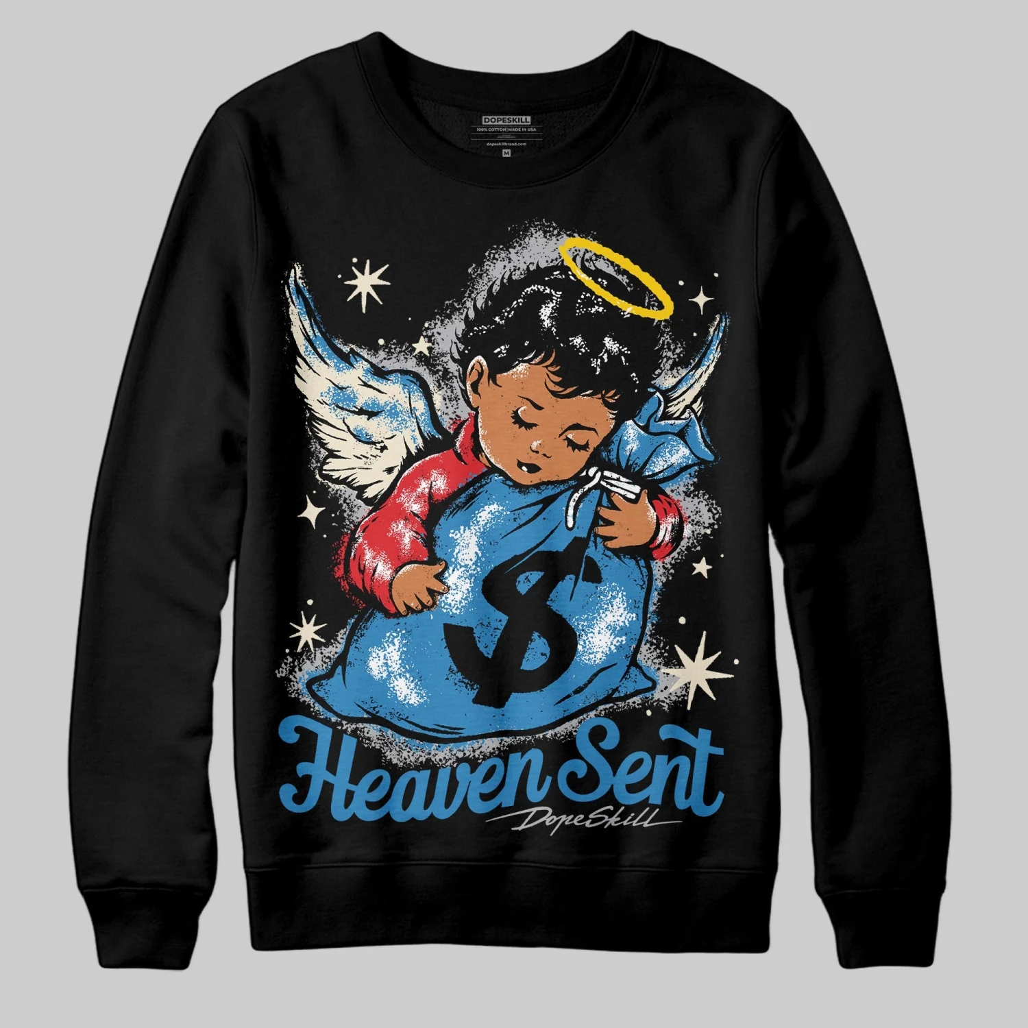 Rare Air 3s DopeSkill Sweatshirt Heaven Sent Graphic 1 Rare Air 3s DopeSkill Sweatshirt Heaven Sent Graphic