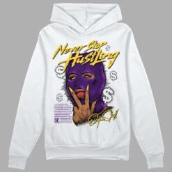 Field Purple 12s DopeSkill Hoodie Sweatshirt Never Stop Hustling Graphic