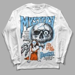 Dunk Low Futura University Blue DopeSkill Long Sleeve T-Shirt Mystery Ghostly Grasp Graphic