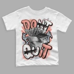 Crimson Bliss 5s DopeSkill Toddler Kids T-shirt Don't Quit Graphic