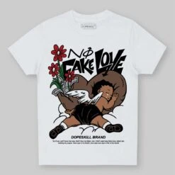 Olive 9s DopeSkill Toddler Kids T-shirt No Fake Love Graphic