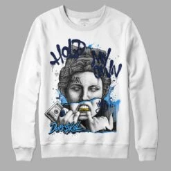 Midnight Navy 3s DopeSkill Sweatshirt Hold My Own Graphic