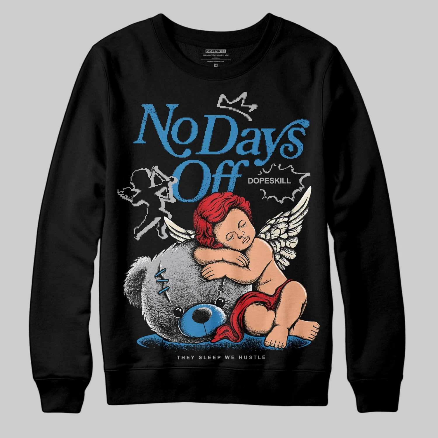Rare Air 3s DopeSkill Sweatshirt New No Days Off Graphic 1 Rare Air 3s DopeSkill Sweatshirt New No Days Off Graphic
