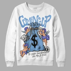 University Blue 5s DopeSkill Sweatshirt Money Bag Coming Up Graphic