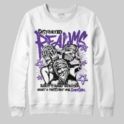 PURPLE Collection DopeSkill Sweatshirt Distorted Realms Graphic