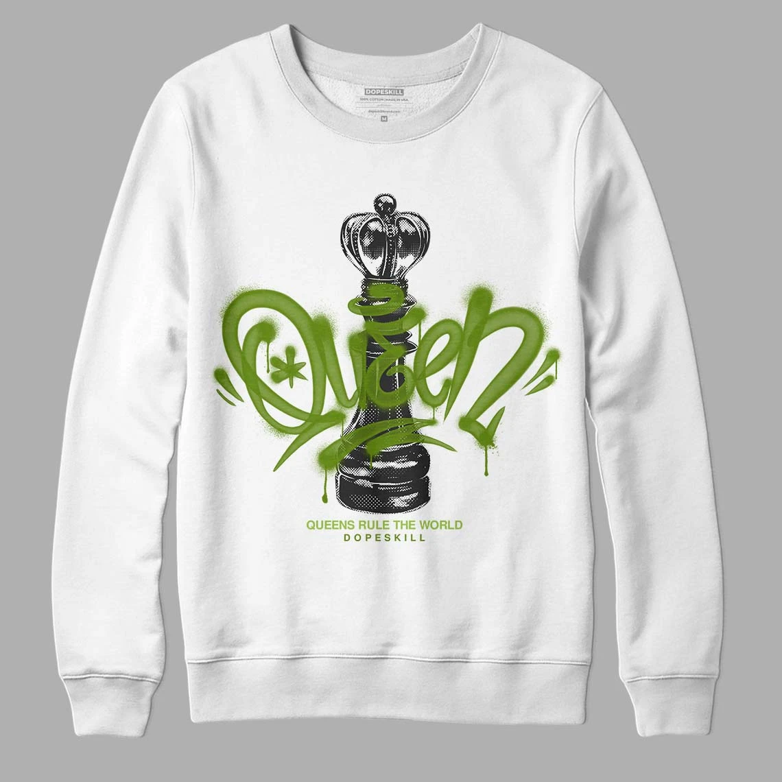 Dunk Low 'Chlorophyll' DopeSkill Sweatshirt Queen Chess Graphic 1 Dunk Low 'Chlorophyll' DopeSkill Sweatshirt Queen Chess Graphic