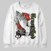 Olive Collection DopeSkill Sweatshirt Trust God Graphic