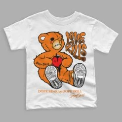 Dunk Low Magma Orange DopeSkill Toddler Kids T-shirt Love Kills Graphic