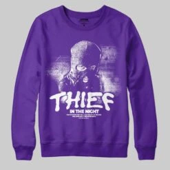 PURPLE Collection DopeSkill Sweatshirt Thief In The Night Graphic -Dopeskill Brand 1 a229e7ad 42ea 48d5 a46d 8bd7e77214a7