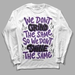 Field Purple 12s DopeSkill Long Sleeve T-Shirt Grind Shine Graphic
