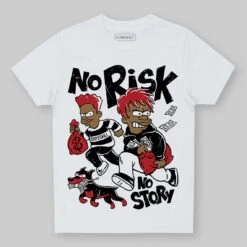 Bred 11s DopeSkill Toddler Kids T-shirt No Risk No Story Graphic