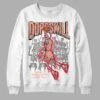 Crimson Bliss 5s DopeSkill Sweatshirt Thunder Dunk Graphic