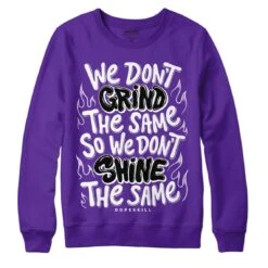 Court Purple 13s DopeSkill Purple Sweatshirt Grind Shine Graphic