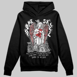 Black Cement 3s DopeSkill Hoodie Sweatshirt Angels Graphic