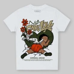 Olive Collection DopeSkill Toddler Kids T-shirt No Fake Love Graphic