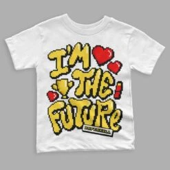 Black Tour Yellow AJ 4 Thunder DopeSkill Toddler Kids T-shirt I'm The Future Graphic