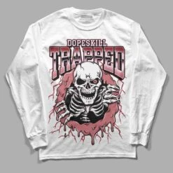 Valentine's Day Collection DopeSkill Long Sleeve T-Shirt Trapped Halloween Graphic