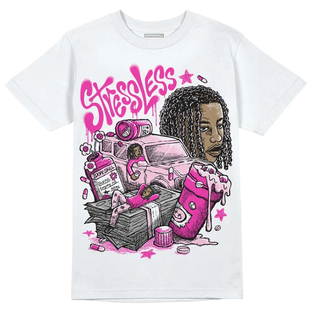 Triple Pink Dunk DopeSkill T-Shirt Stressless Graphic 1 Triple Pink Dunk DopeSkill T-Shirt Stressless Graphic