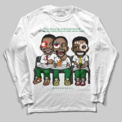 Lucky Green 5s DopeSkill Long Sleeve T-Shirt First Sunday Graphic