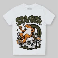 Olive 5s DopeSkill Toddler Kids T-shirt Stay Busy Graphic