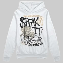 Reverse Metallic 5s DopeSkill Hoodie Sweatshirt Speak It Graphic