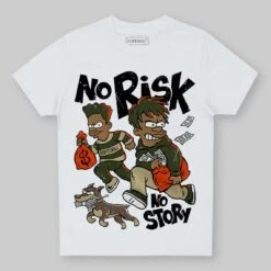 Olive Collection DopeSkill Toddler Kids T-shirt No Risk No Story Graphic