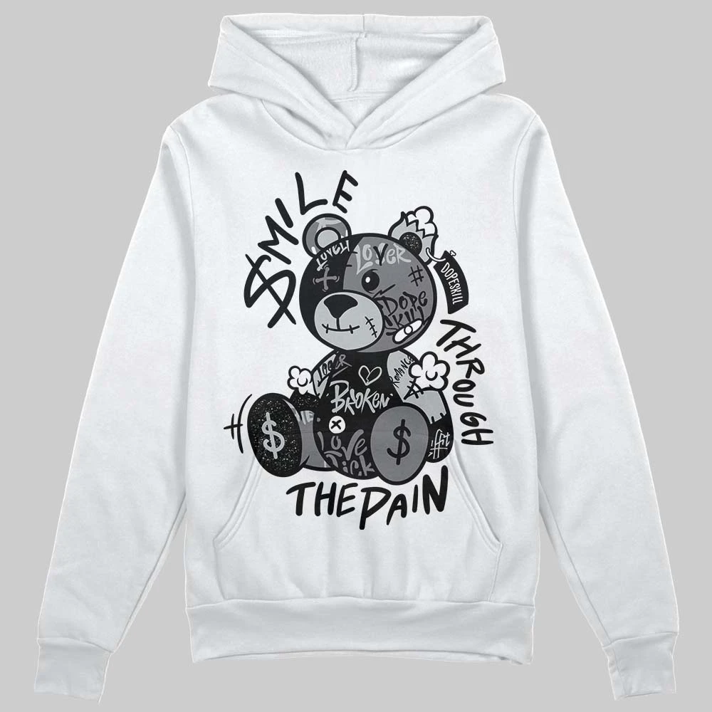 Fear 4s DopeSkill Hoodie Sweatshirt Smile Through The Pain Graphic 2 Fear 4s DopeSkill Hoodie Sweatshirt Smile Through The Pain Graphic - Image 2