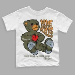 Olive 5s DopeSkill Toddler Kids T-shirt Love Kills Graphic
