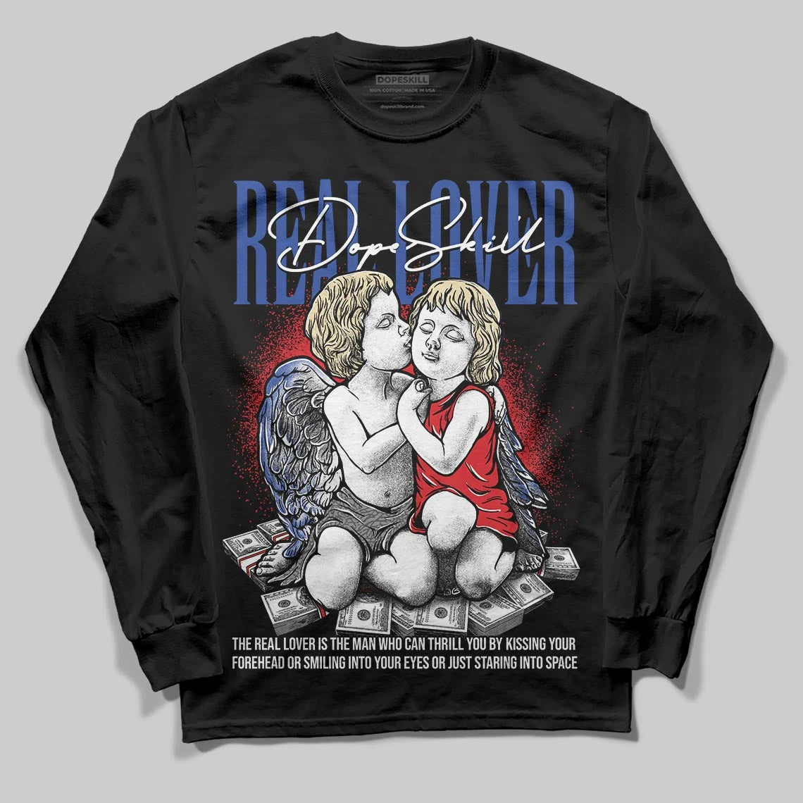 Seoul 2.0 3s DopeSkill Long Sleeve T-Shirt Real Lover Graphic 2 Seoul 2.0 3s DopeSkill Long Sleeve T-Shirt Real Lover Graphic - Image 2