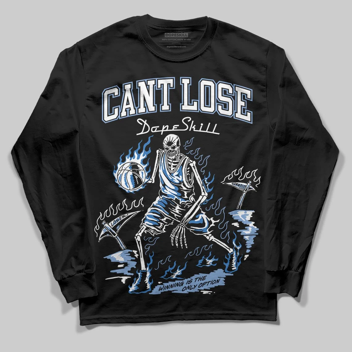 Forget Me Not 4s DopeSkill Long Sleeve T-Shirt Cant Lose Graphic 2 Forget Me Not 4s DopeSkill Long Sleeve T-Shirt Cant Lose Graphic - Image 2