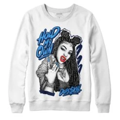 Midnight Navy 3s DopeSkill Sweatshirt New H.M.O Graphic