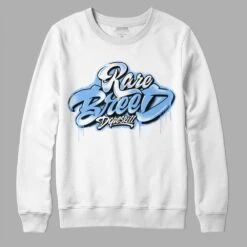 Powder Blue 9s DopeSkill Sweatshirt Rare Breed Type Graphic