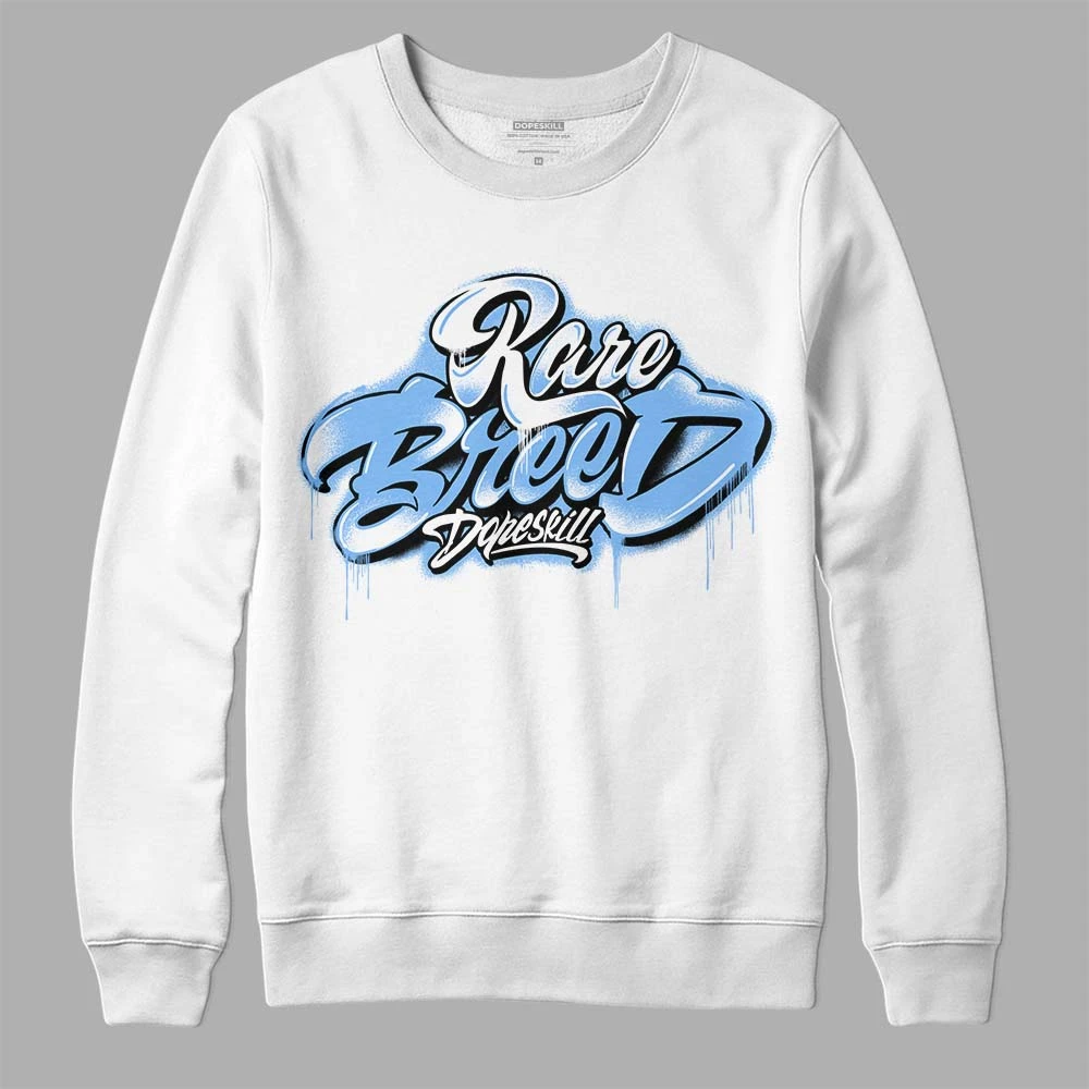 Powder Blue 9s DopeSkill Sweatshirt Rare Breed Type Graphic 1 Powder Blue 9s DopeSkill Sweatshirt Rare Breed Type Graphic