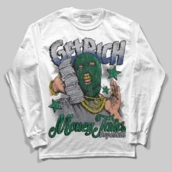 GT-2160 Shamrock Green DopeSkill Long Sleeve T-Shirt Get Rich Graphic