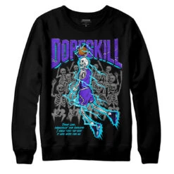 Aqua 6s DopeSkill Sweatshirt Thunder Dunk Graphic