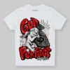 Fire Red 3s DopeSkill Toddler Kids T-shirt God Made Me Perfect Graphic