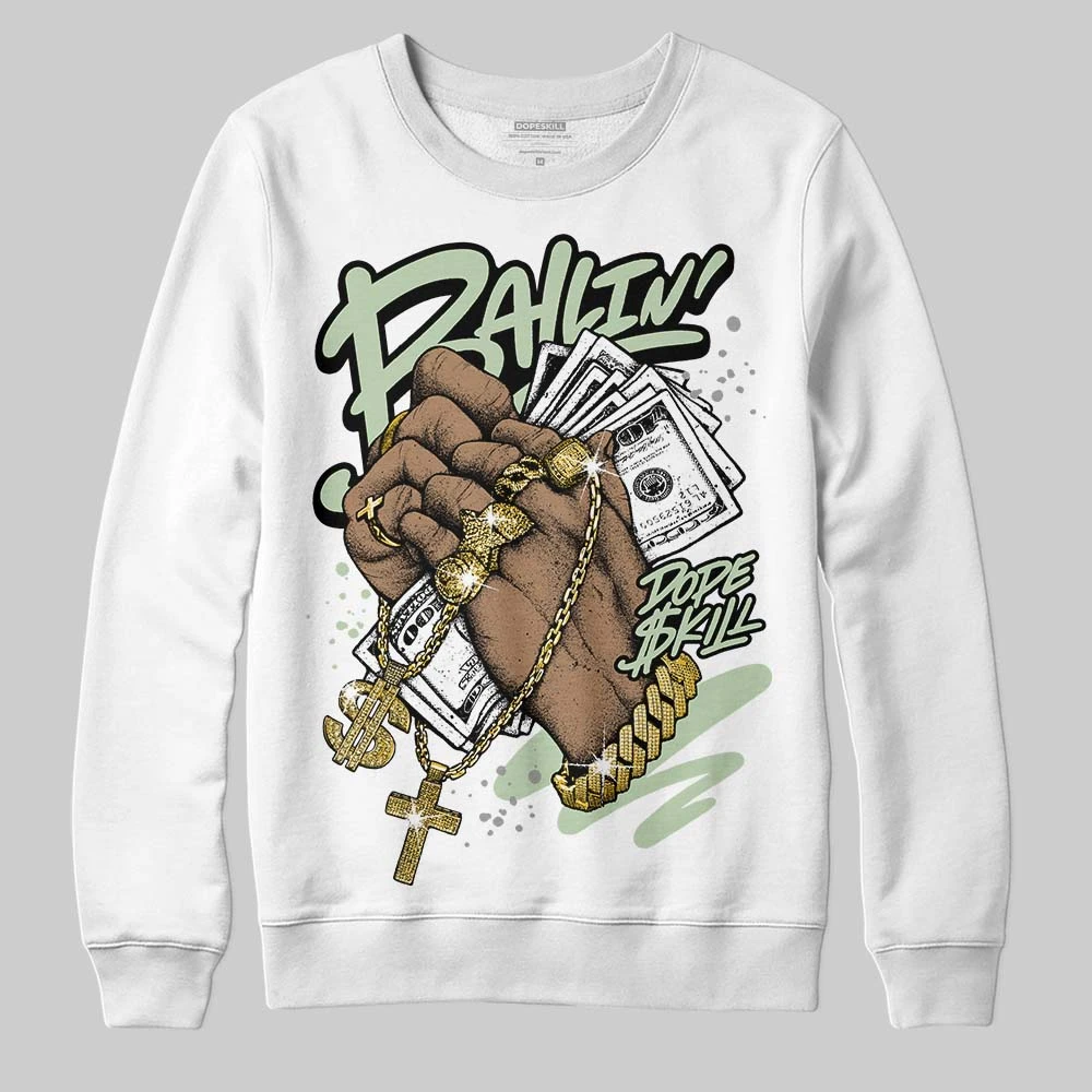 Seafoam 4s 2025 DopeSkill Sweatshirt Always Ballin' Graphic 2 Seafoam 4s 2025 DopeSkill Sweatshirt Always Ballin' Graphic - Image 2