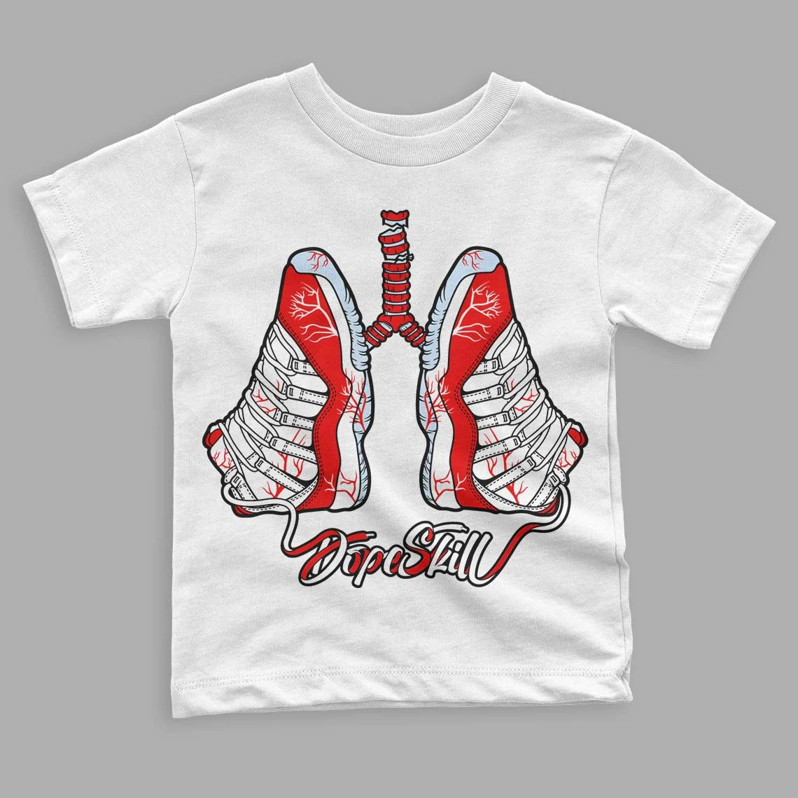Cherry 11s DopeSkill Toddler Kids T-shirt Breathe Graphic 1 Cherry 11s DopeSkill Toddler Kids T-shirt Breathe Graphic