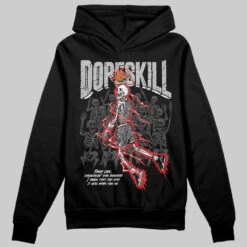 Black Cement 3s DopeSkill Hoodie Sweatshirt Thunder Dunk Graphic