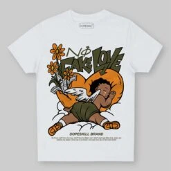 Olive 5s DopeSkill Toddler Kids T-shirt No Fake Love Graphic